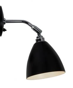 Ameico Lighting Task Short Wall Light - Black