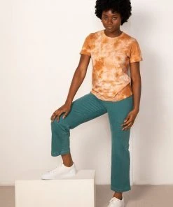 North Of West Taylor Tie Dye Tee - Amber Sale