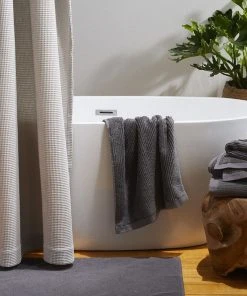 Coyuchi New Arrivals Temescal Ribbed Bath Mat