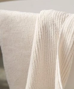 Coyuchi Temescal Ribbed Towels - Undyed