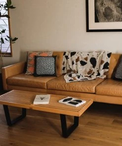 Anne Gates Studio Cozy Gifts Terrazzo Upcycled Throw Blanket