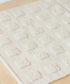 Territory Design Home Goods Cuadro Wool Rug - Cream