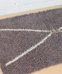 Territory Design Exis Wool Shag Rug - Cinder 8 Territory Design Exis Wool Shag Rug - Cinder