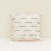 Territory Design Flecha Throw Pillow Cover - Cream