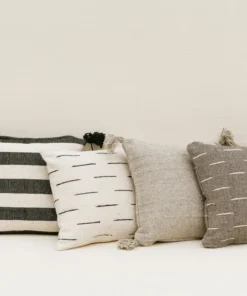 Territory Design Flecha Throw Pillow Cover - Gray Home Goods