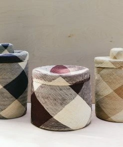 Territory Design Japa Tall Basket - Midnight Home Goods