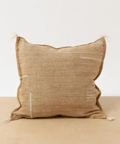 Territory Design Lines Throw Pillow Cover - Washed Black