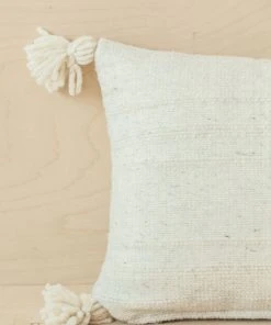 Territory Design Home Goods Puro Lumbar Pillow Cover - Cream