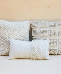 Territory Design Raya Lumbar Pillow Cover - Cream