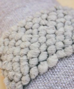 Territory Design Raya Lumbar Pillow Cover - Gray