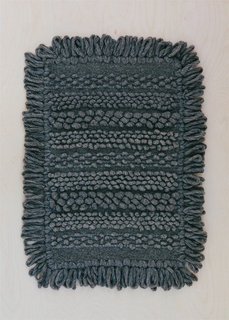 Territory Design Resto Wool Rug - Charcoal Home Goods 1 Territory Design Resto Wool Rug - Charcoal Home Goods