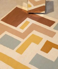 Kiliim Tetris Wool Rug New Arrivals
