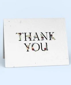 Cute Root Assorted Thank You Plantable Cards - 10 Pack Greeting Cards