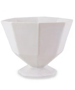 The Bright Angle Large Compote Porcelain Vase