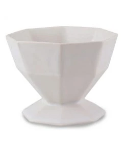 The Bright Angle Small Compote Porcelain Vase