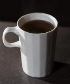 The Bright Angle Porcelain Doubleshot Espresso Cup - Mica Black Home Goods