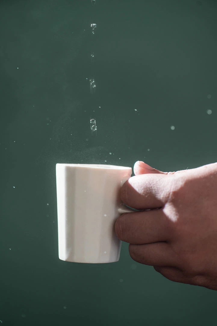 The Bright Angle Porcelain Doubleshot Espresso Cup - Rosemary Green Home Goods The Bright Angle Porcelain Doubleshot Espresso Cup - Rosemary Green Home Goods