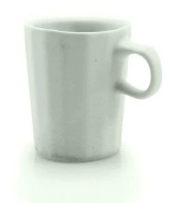 The Bright Angle Home Goods Porcelain Doubleshot Espresso Cup - Smoke Gray