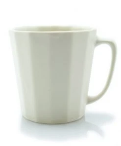 The Bright Angle Monday Porcelain Mug - Silk White