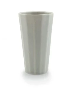 The Bright Angle Porcelain Pint Cup - Smoke Gray