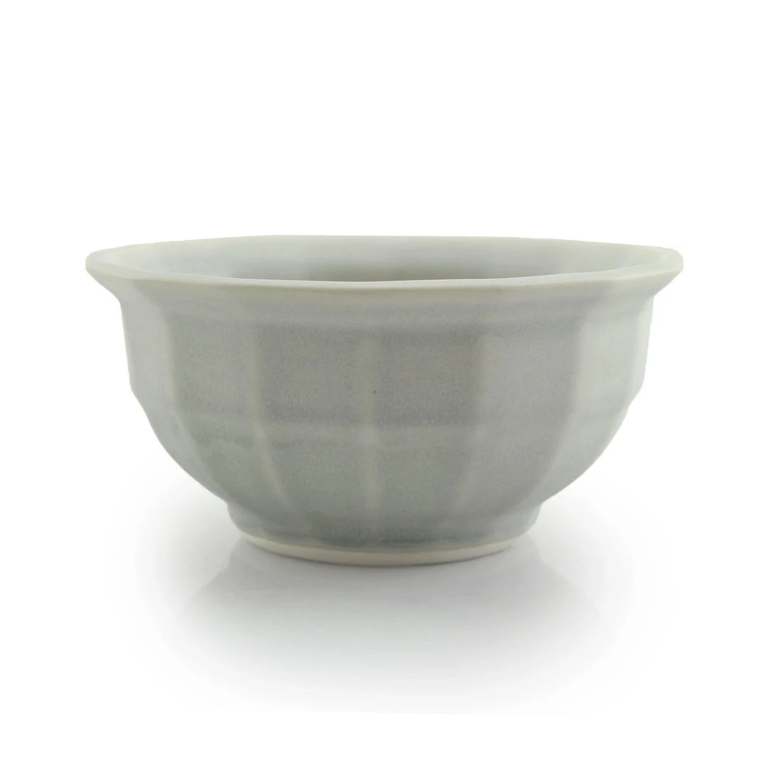 The Bright Angle Porcelain Soup Bowl - Smoke Gray Kitchen + Dining 1 The Bright Angle Porcelain Soup Bowl - Smoke Gray Kitchen + Dining