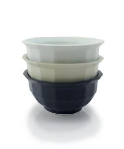 The Bright Angle Kitchen + Dining Porcelain Soup Bowl - Mica Black