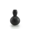 The Bright Angle Home Goods Sprout Bud Porcelain Vase - Mica Black