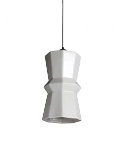 The Bright Angle Tessellation 1 Porcelain Pendant Light