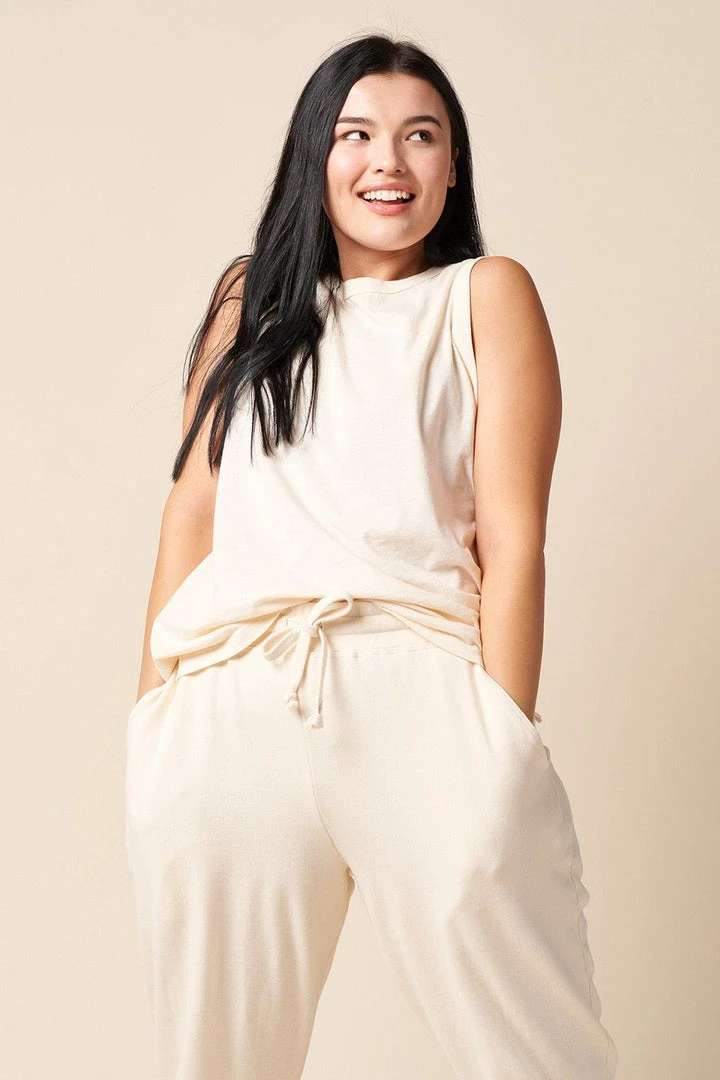 The Standard Stitch Classic Jogger - Bone 3 The Standard Stitch Classic Jogger - Bone