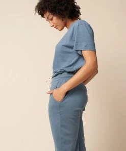 The Standard Stitch Made In USA Classic Jogger - Stone Blue