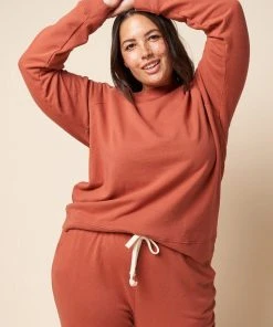 The Standard Stitch College Sweatshirt - Clay