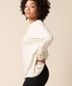 The Standard Stitch Long Sleeve Tee - Bone