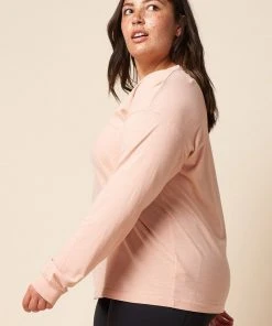 The Standard Stitch Long Sleeve Tee - Pale Pink 5 The Standard Stitch Long Sleeve Tee - Pale Pink
