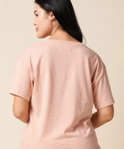The Standard Stitch Clothing Relaxed V - Pale Pink