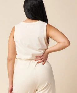 The Standard Stitch Vintage Tank - Bone Made In USA