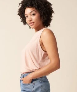 The Standard Stitch Vintage Tank - Pale Pink Best Sellers