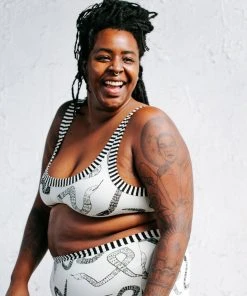 Thunderpants USA Sketchy Snakes Bralette Underwear + Bras