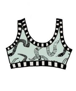 Thunderpants USA Sketchy Snakes Bralette Underwear + Bras