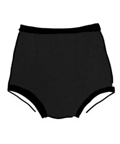 Thunderpants USA Plain Black Sky Rise Underwear