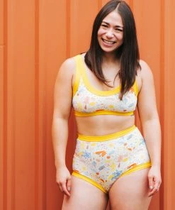 Thunderpants USA Under The Sea Sky Rise Underwear