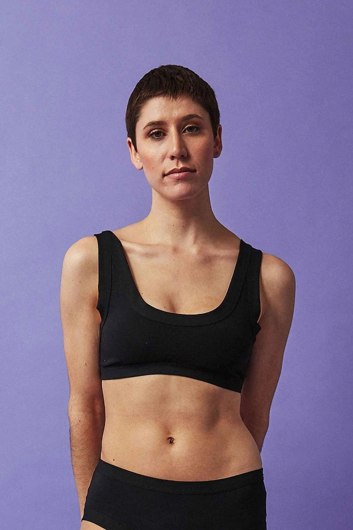 Thunderpants USA Plain Black Bralette Best Sellers 1 Thunderpants USA Plain Black Bralette Best Sellers