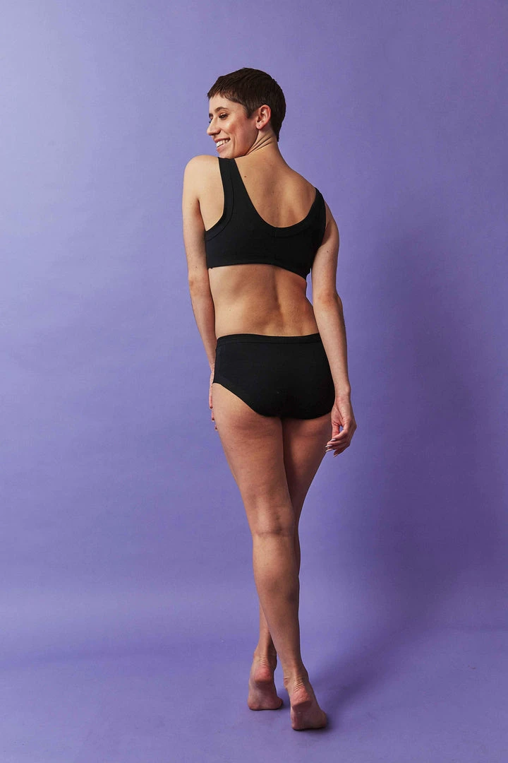 Thunderpants USA Plain Black Bralette Best Sellers 4 Thunderpants USA Plain Black Bralette Best Sellers