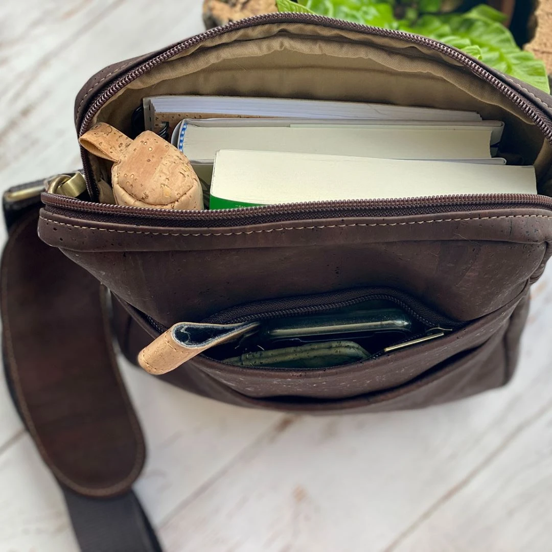 Tiradia Cork Voyager Cork Satchel Tiradia Cork Voyager Cork Satchel