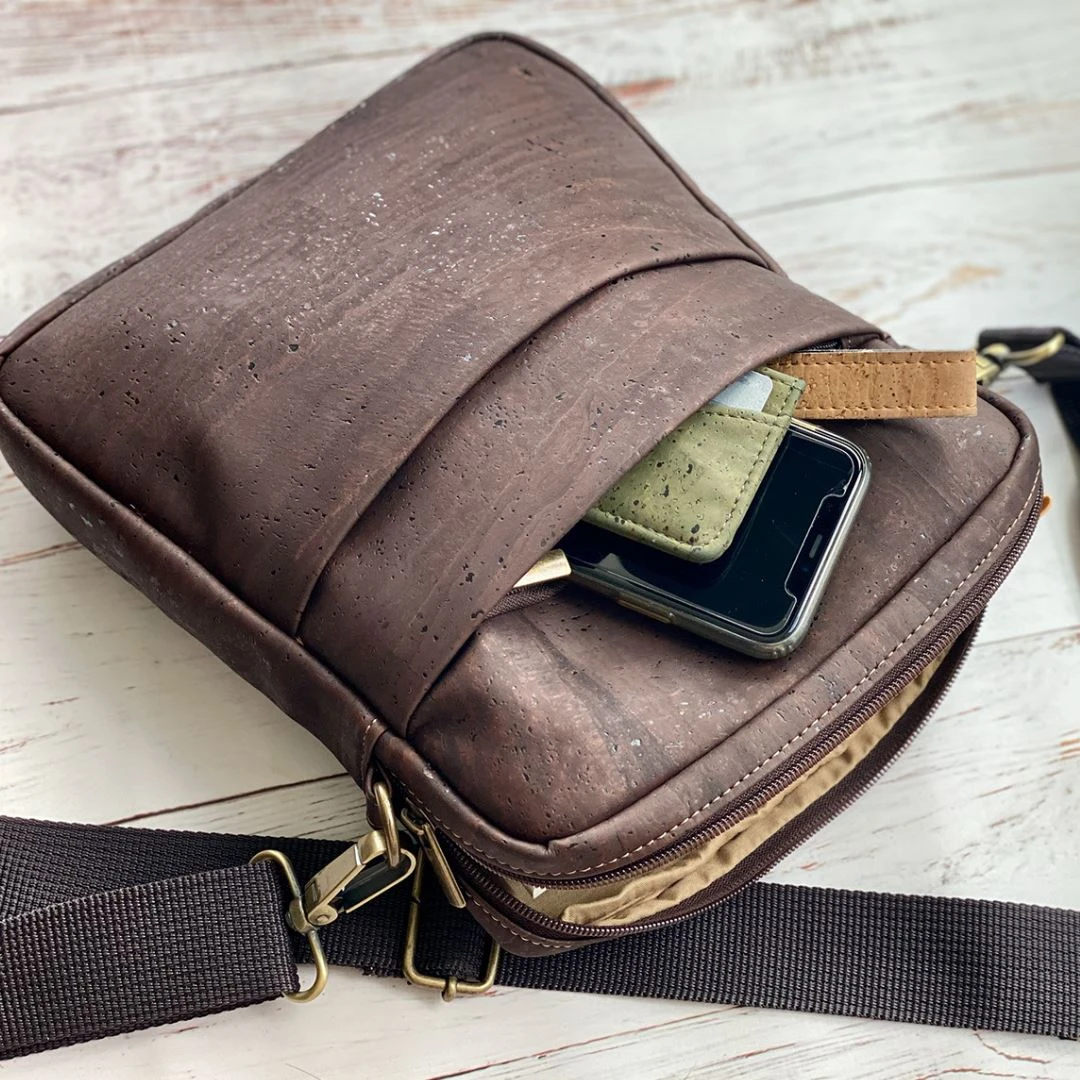 Tiradia Cork Voyager Cork Satchel Tiradia Cork Voyager Cork Satchel