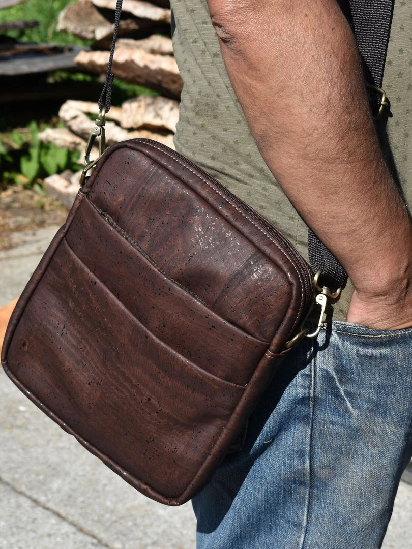 Tiradia Cork Voyager Cork Satchel Tiradia Cork Voyager Cork Satchel