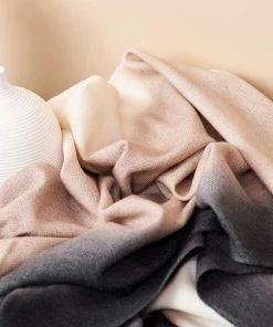 Studio Variously Home Goods Toast Merino Throw Blanket