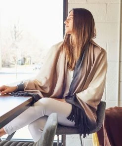 Studio Variously Home Goods Toast Merino Throw Blanket