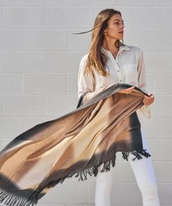 Studio Variously Home Goods Toast Merino Throw Blanket