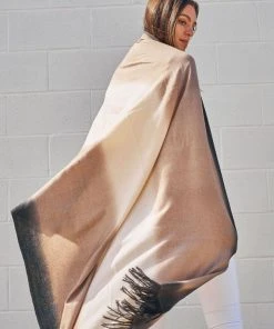 Studio Variously Home Goods Toast Merino Throw Blanket