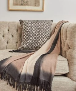 Studio Variously Home Goods Toast Merino Throw Blanket